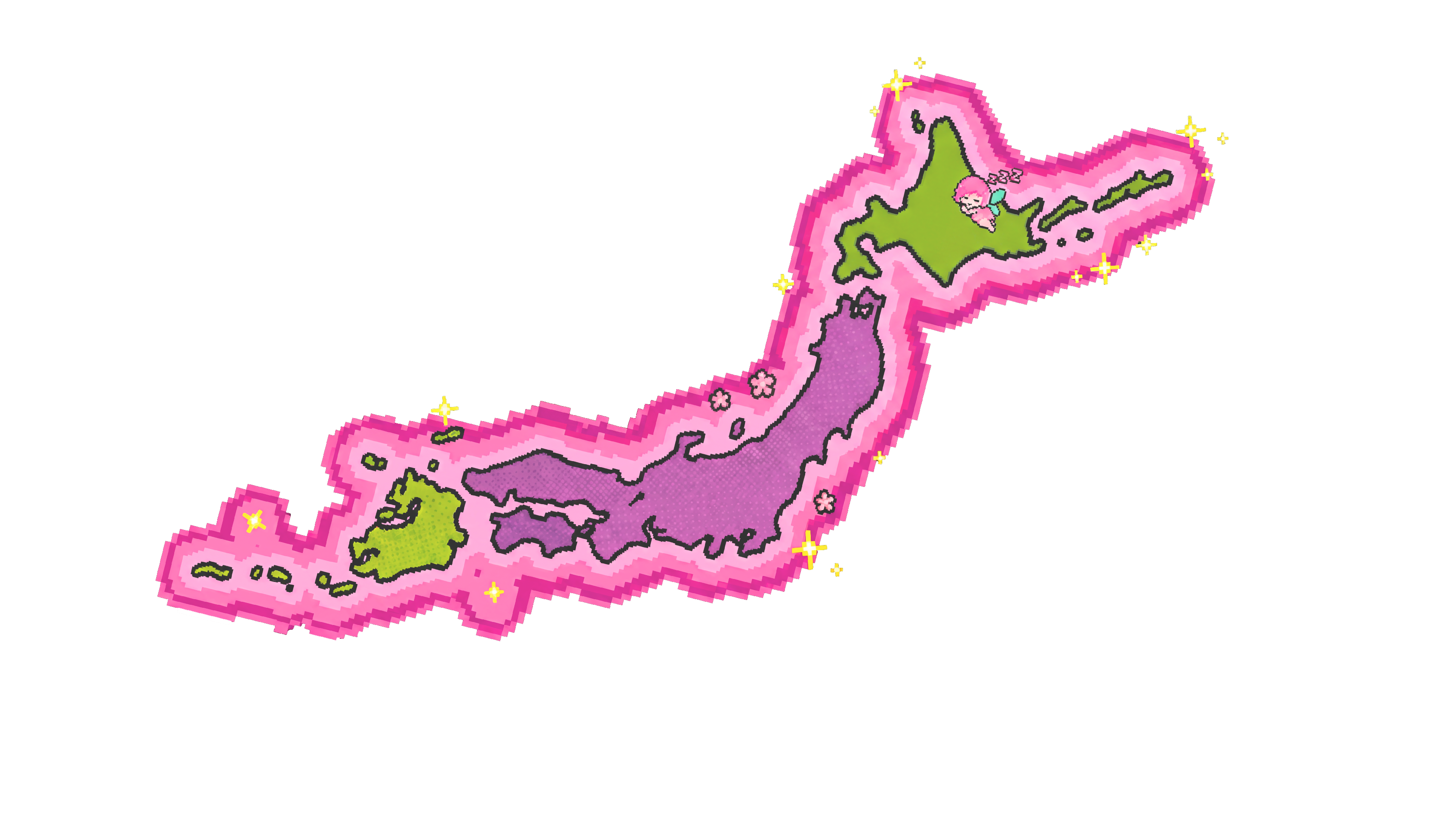 Map of THE KAIWAI across Japan